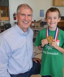 Mick Mountz visiting Camp Invention