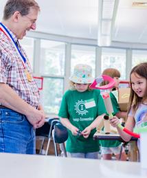 Peter Wurman visiting Camp Invention