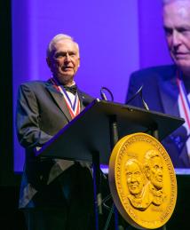 James McEwen at National Inventors Hall of Fame Induction Ceremony