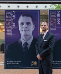 Rodolphe Barrangou at the National Inventors Hall of Fame Illumination Ceremony