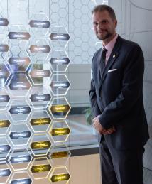 Rodolphe Barrangou at the National Inventors Hall of Fame Illumination Ceremony