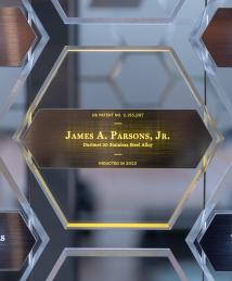 James A. Parsons Jr. display at the National Inventors Hall of Fame Illumination Ceremony