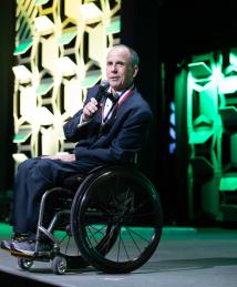 Rory Cooper at the National Inventors Hall of Fame Induction Ceremony