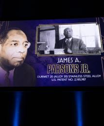 James A. Parsons Jr. tribute at National Inventors Hall of Fame Induction Ceremony