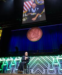 Rory Cooper at the National Inventors Hall of Fame Induction Ceremony