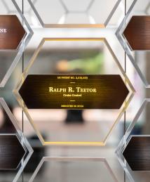 Ralph Teetor display at the National Inventors Hall of Fame Illumination Ceremony