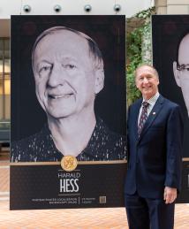 Harald Hess at the National Inventors Hall of Fame Illumination Ceremony