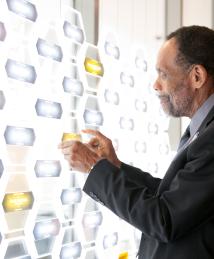 George Alcorn at National Inventors Hall of Fame Illumination Ceremony