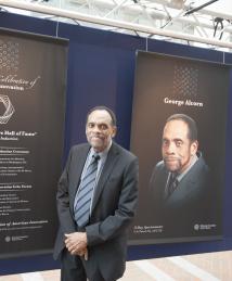 George Alcorn at the National Inventors Hall of Fame Illumination Ceremony