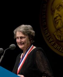 Erna Hoover at National Inventors Hall of Fame Induction Ceremony