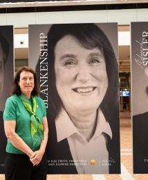 Sylvia Blankenship at National Inventors Hall of Fame Illumination Ceremony