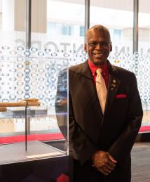 Lonnie Johnson at National Inventors Hall of Fame Illumination Ceremony