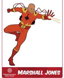  Marshall Jones as a superhero