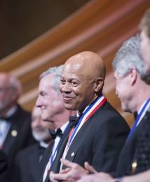 Marshall Jones at the National Inventors Hall of Fame Induction Ceremony