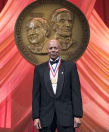 Marshall Jones at the National Inventors Hall of Fame Induction Ceremony