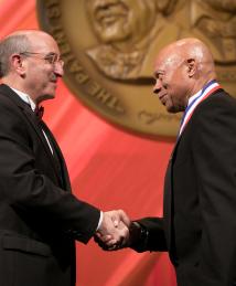 Marshall Jones at the National Inventors Hall of Fame Induction Ceremony