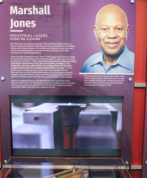  Marshall Jones display at National Inventors Hall of Fame Museum