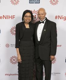 Marshall Jones at the National Inventors Hall of Fame Induction Ceremony