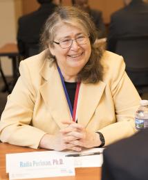 Radia Perlman smiles at CIC Meet the Experts