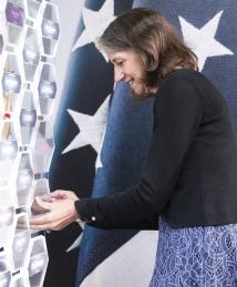 Rebecca Richards-Kortum at the National Inventors Hall of Fame Illumination Ceremony