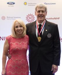 Steven Sasson and wife Cindy Sasson at the National Inventors Hall of Fame Induction Ceremony