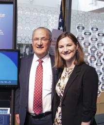 Edmund Schweitzer at the National Inventors Hall of Fame Illumination Ceremony