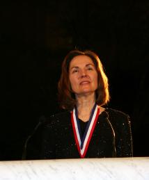 Esther Sans Takeuchi at National Inventors Hall of Fame Induction Ceremony